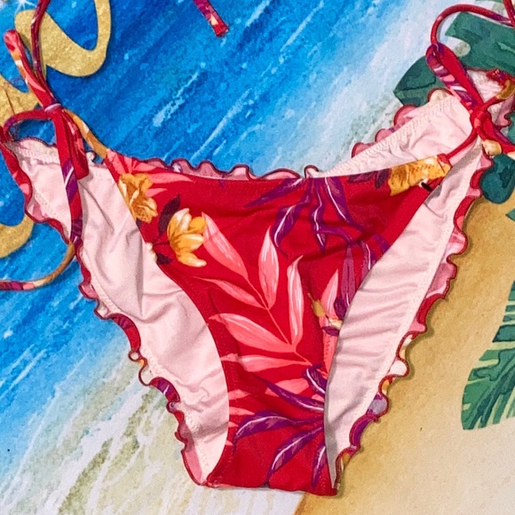 Shade & Shore Tropical Bikini   Size M - Picture 4 of 4